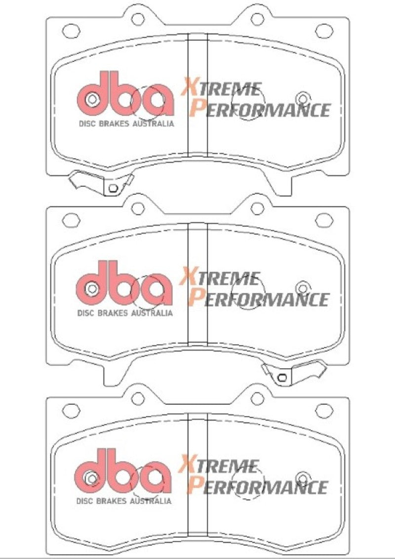 DBA DB2242XP - DBADB2242XP - DBA 2010+ Nissan Patrol Y62 5.6L XP Performance Front Brake Pads - Shipped in Europe - Tuningsupply.com