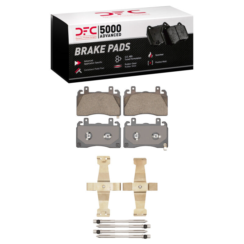 DFC 1551-2496-01 - DFC1551-2496-01 - DFC 23-25 Alfa Romeo TONALE Front 5000 Advanced Ceramic Brake Pads and Hardware Kit - Shipped in Europe - Tuningsupply.com