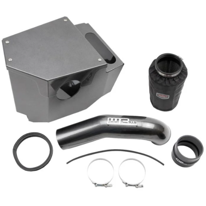 Wehrli WCF100702-GB - WCFWCF100702-GB - Wehrli 20-24 Chevrolet 6.6L L5P Duramax 4in Intake Kit - Gloss Black - Shipped in Europe - Tuningsupply.com
