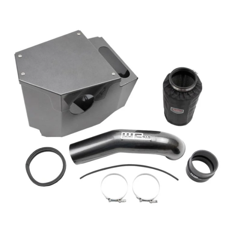 Wehrli WCF100702-GW - WCFWCF100702-GW - Wehrli 20-24 Chevrolet 6.6L L5P Duramax 4in Intake Kit - Gloss White - Shipped in Europe - Tuningsupply.com