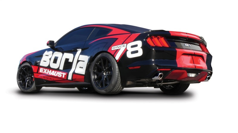 Borla 11895 - BOR11895 - Borla Atak S Rear Section 15-17 Ford Mustang GT 5.0L V8 MT/AT 2.5in pipe 4in tip - Shipped in Europe - Tuningsupply.com