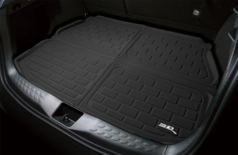3D MAXpider M1TL0521309 - ACEM1TL0521309 - 3D MAXpider 2024 Tesla Model 3 Kagu Foldable Rear Lower Cargo Liner - Black - Shipped in Europe - Tuningsupply.com