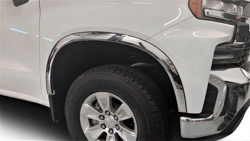 Putco 97125 - PUT97125 - Putco 19-20 Chevy Silverado 1500 Stainless Steel Fender Trim - Shipped in Europe - Tuningsupply.com