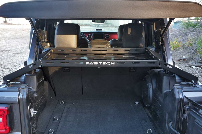 Fabtech FTS24211 - FABFTS24211 - Fabtech 18-21 Jeep JL 4WD 4-Door Interior Cargo Rack - Shipped in Europe - Tuningsupply.com
