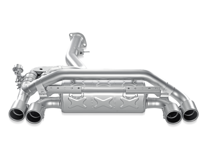 Akrapovic M-BM/T/4H - AKRM-BM/T/4H - Akrapovic 11-12 BMW 1 Series M Coupe (E82) Slip-On Line (Titanium) (Req. Tips) - Shipped in Europe - Tuningsupply.com