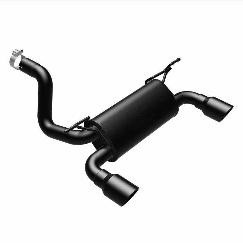 Magnaflow 19388 - MAG19388 - MagnaFlow 2018+ Jeep Wrangler 3.6L Dual Black Tip Axle-Back Exhaust - Shipped in Europe - Tuningsupply.com