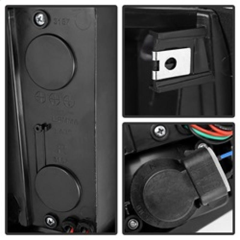 SPYDER 9022432 - SPY9022432 - xTune Yukon Denali 99-00 LED Tail Lights Chrome ALT-JH-CCK88-LED-C - Shipped in Europe - Tuningsupply.com