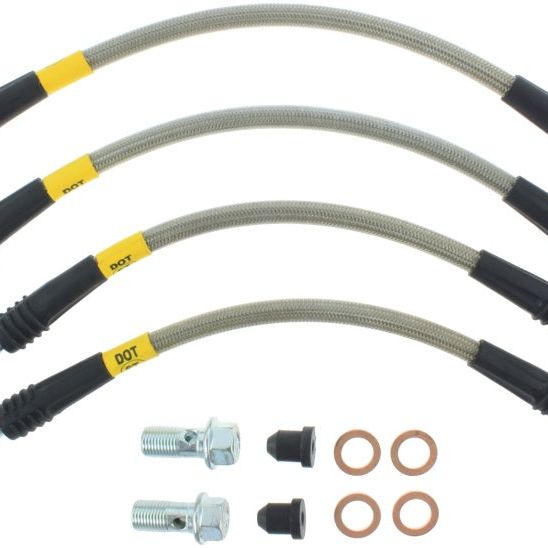 Stoptech 950.40513 - STO950.40513 - StopTech 07-13 Acura MDX Rear SS Brake Lines - Shipped in Europe - Tuningsupply.com