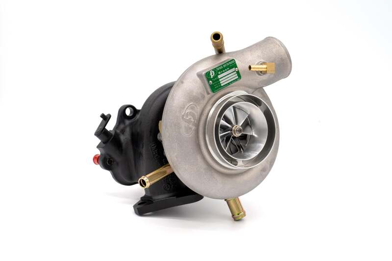Forced Performance 2025090 - FPT2025090 - Forced Performance Subaru STi/WRX Green Turbocharger 60mm CH8CM Turbine Hsg Internal WG w/Oil Line - Shipped in Europe - Tuningsupply.com