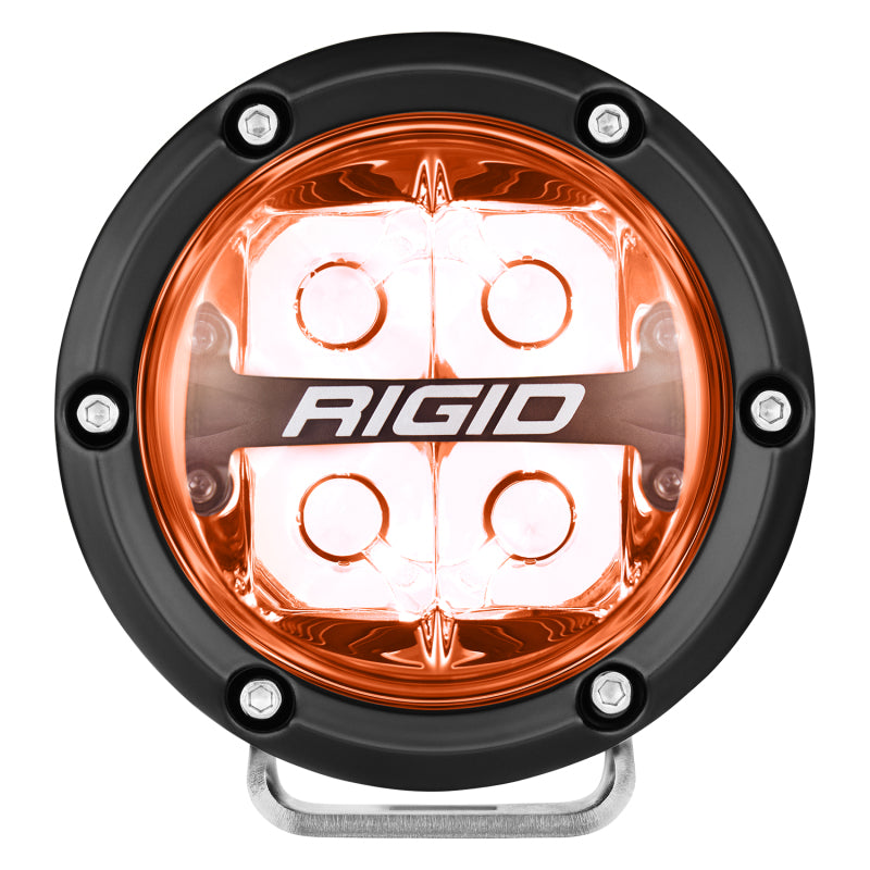 Rigid Industries 36402 - RIG36402 - Rigid Industries 360-Series 4in LED Off-Road Spot Beam - RGBW (Pair) - Shipped in Europe - Tuningsupply.com