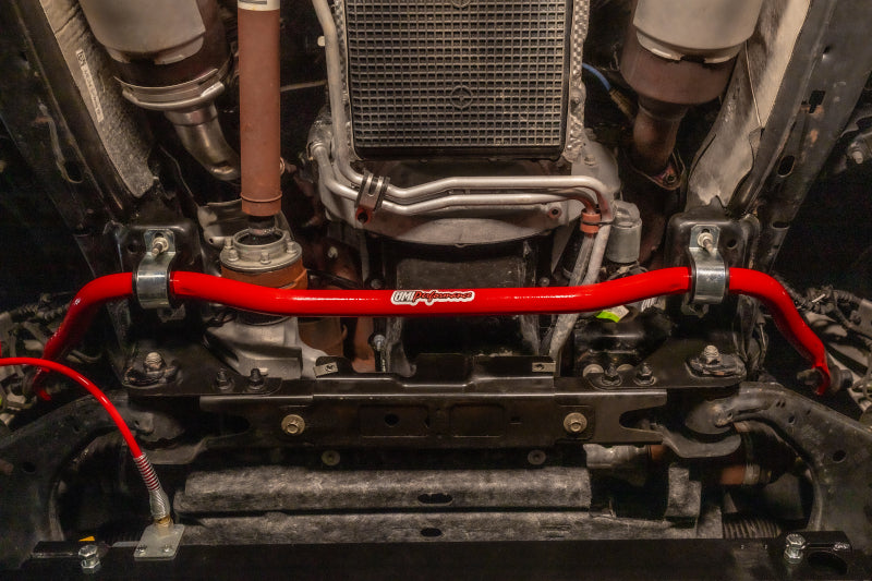 UMI Performance 6581-B - UMI6581-B - UMI Performance 21-24 Ford F-150 1 3/8in Solid Front Sway Bar - Black - Shipped in Europe - Tuningsupply.com