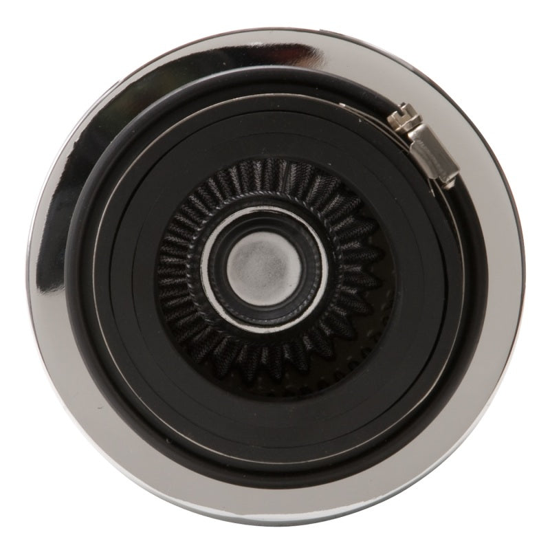 Edelbrock 43610 - EDE43610 - Edelbrock Air Filter Pro-Flo Series Conical 3 7In Tall Black/Chrome - Shipped in Europe - Tuningsupply.com