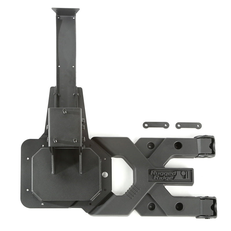 Rugged Ridge 11546.50 - RUG11546.50 - Rugged Ridge Spartacus HD Tire Carrier Kit 07-18 Jeep Wrangler - Shipped in Europe - Tuningsupply.com