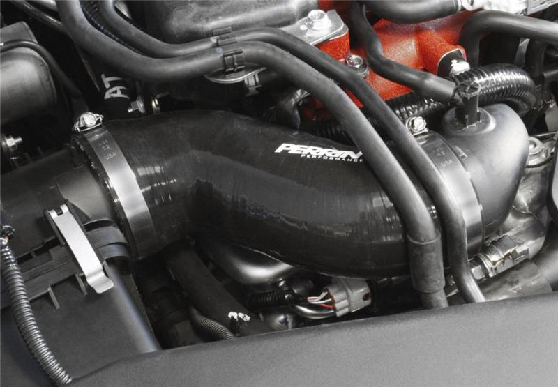 Perrin Performance PSP-INT-350BK - PERPSP-INT-350BK - PERRIN 02-07 Subaru WRX/STi AFTA-MAF Intake Tube Air-Box to Inlet Hose - Black - Shipped in Europe - Tuningsupply.com