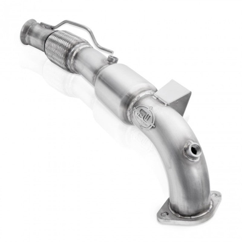 Stainless Works FCRS16DPCAT - SSWFCRS16DPCAT - Stainless Works 2016-18 Ford Focus RS 3in High-Flow Cats Downpipe Factory Connection - Shipped in Europe - Tuningsupply.com