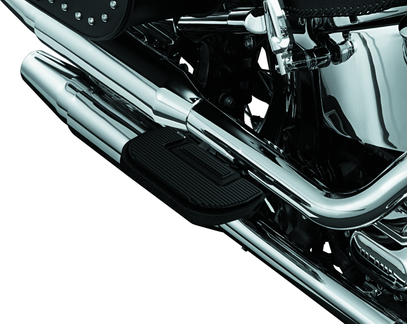 Kuryakyn 4357 - KUR4357 - Kuryakyn Premium Ribbed Floorboards Without Adapter Wrinkle Black - Shipped in Europe - Tuningsupply.com