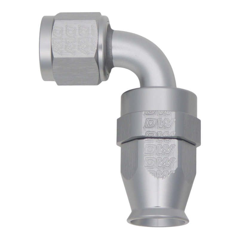 DeatschWerks 6-02-0856 - DWK6-02-0856 - DeatschWerks 8AN Female Swivel 90-Degree Hose End PTFE (Incl. 1 Olive Insert) - Shipped in Europe - Tuningsupply.com
