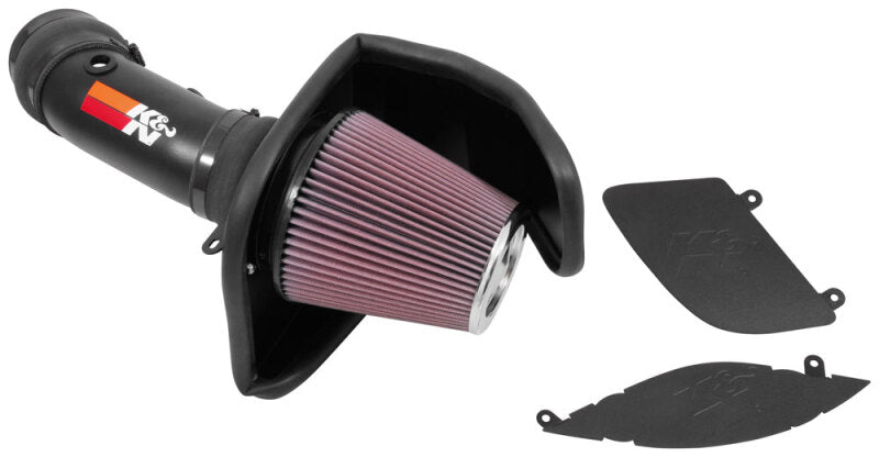 K&N Engineering 69-2553TTK - KNN69-2553TTK - K&N 2017 Dodge Challenger Hellcat SC V8-6.2L F/l Typhoon Air Intake - Shipped in Europe - Tuningsupply.com