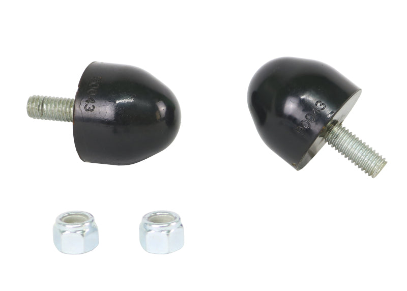 Whiteline W93506 - WHLW93506 - Whiteline Universal Bump Stops - H 39.7mm - 38.1mm Dia - Bullet Shaped - Shipped in Europe - Tuningsupply.com