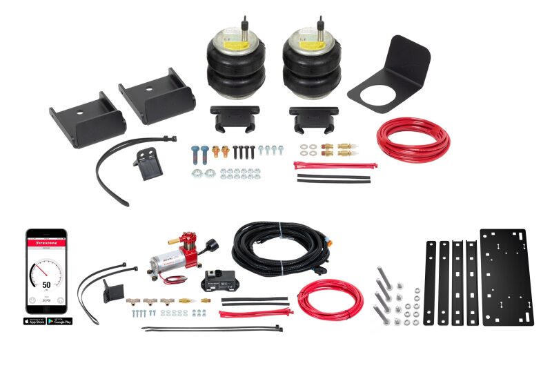 Firestone 2888 - FIR2888 - Firestone 19-24 Chevrolet Silverado 1500 2WD/4WD AIO Wireless Ride-Rite All-In-One Kit (W217602888) - Shipped in Europe - Tuningsupply.com