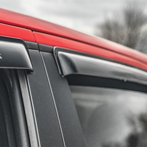 AVS 94627 - AVS94627 - AVS 00-04 Nissan Frontier Crew Cab Ventvisor Outside Mount Window Deflectors 4pc - Smoke - Shipped in Europe - Tuningsupply.com