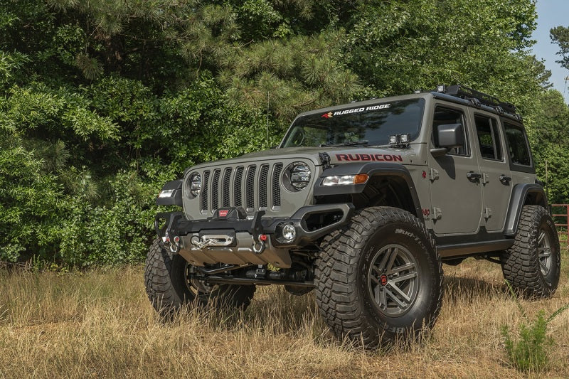 Rugged Ridge - RUG11549.42 - Rugged Ridge Venator Front Bumper 18-20 Jeep Wrangler JL/JT - Shipped in Europe - Tuningsupply.com