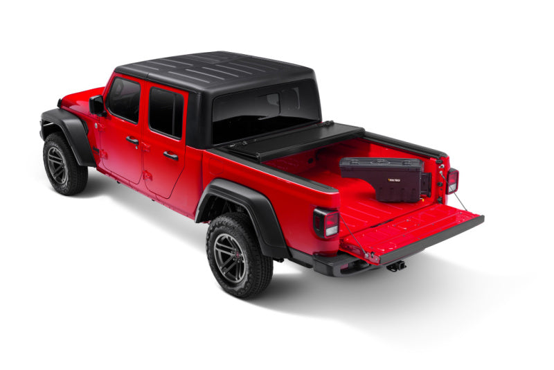 Undercover SC304P - UNDSC304P - UnderCover 2020 Jeep Gladiator Passengers Side Swing Case - Black Smooth - Shipped in Europe - Tuningsupply.com