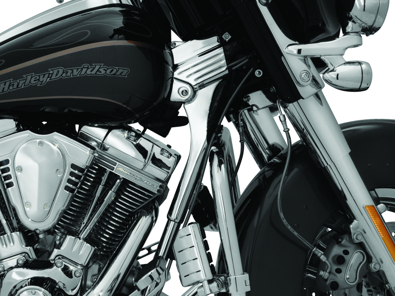 Kuryakyn 8146 - KUR8146 - Kuryakyn Deluxe Neck Cover Kit 95-05 Touring Models Chrome - Shipped in Europe - Tuningsupply.com