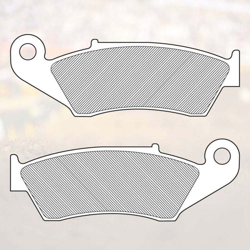 Renthal BP-100 - RENBP-100 - Renthal 92+ Honda/ 93+ Kawasaki/ 97+ Suzuki/ 98-16 Yamaha Front Works Brake Pads - Shipped in Europe - Tuningsupply.com