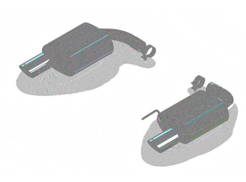 Borla 11895 - BOR11895 - Borla Atak S Rear Section 15-17 Ford Mustang GT 5.0L V8 MT/AT 2.5in pipe 4in tip - Shipped in Europe - Tuningsupply.com