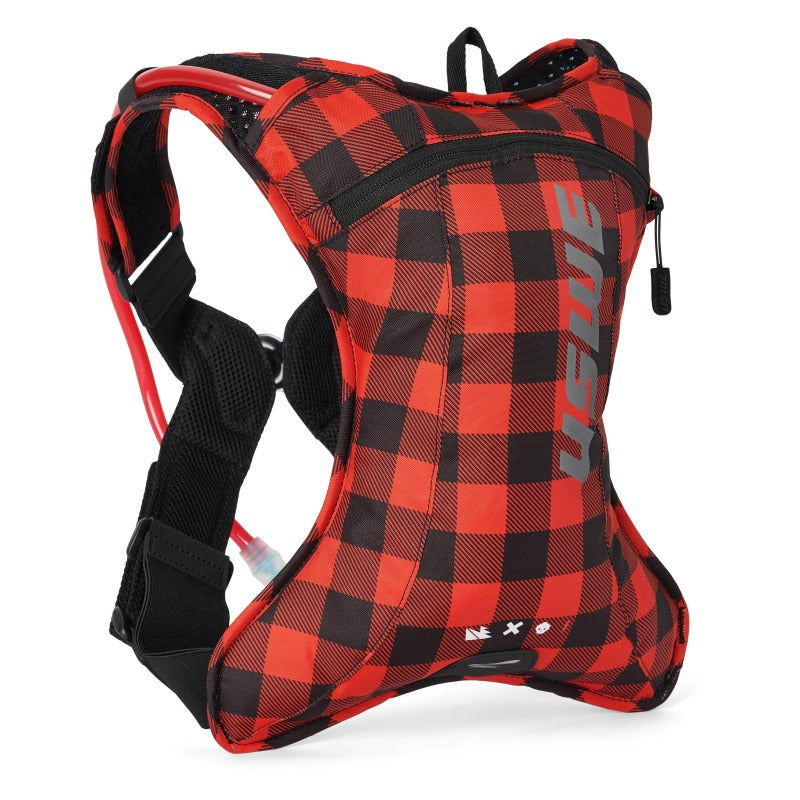 USWE - USW5202076048 - USWE Outlander Hydration Pack 2L - Flannel Red/Black - Shipped in Europe - Tuningsupply.com