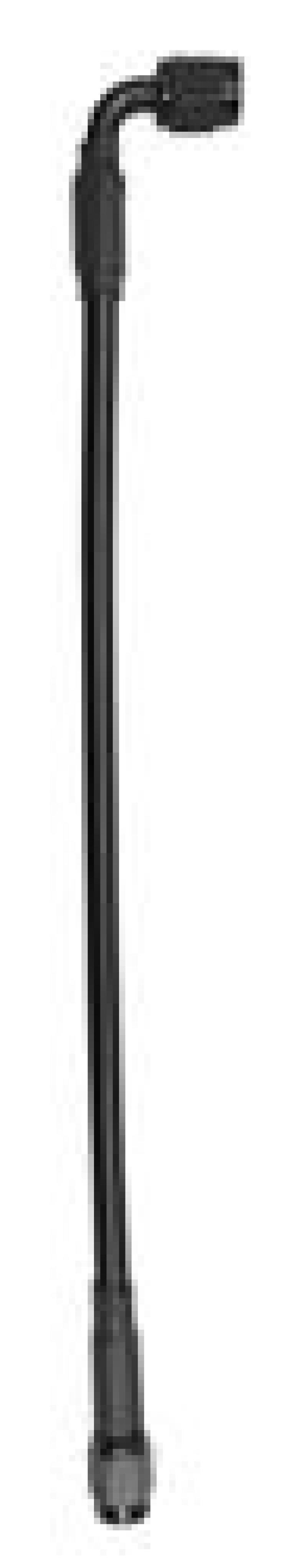 Fragola 322018-BL - FRA322018-BL - Fragola -3AN Ext Black Covered Assembly Straight x 90ft 18in - Shipped in Europe - Tuningsupply.com