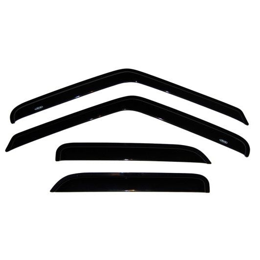 AVS 94644 - AVS94644 - AVS 98-01 GMC Envoy Ventvisor Outside Mount Window Deflectors 4pc - Smoke - Shipped in Europe - Tuningsupply.com