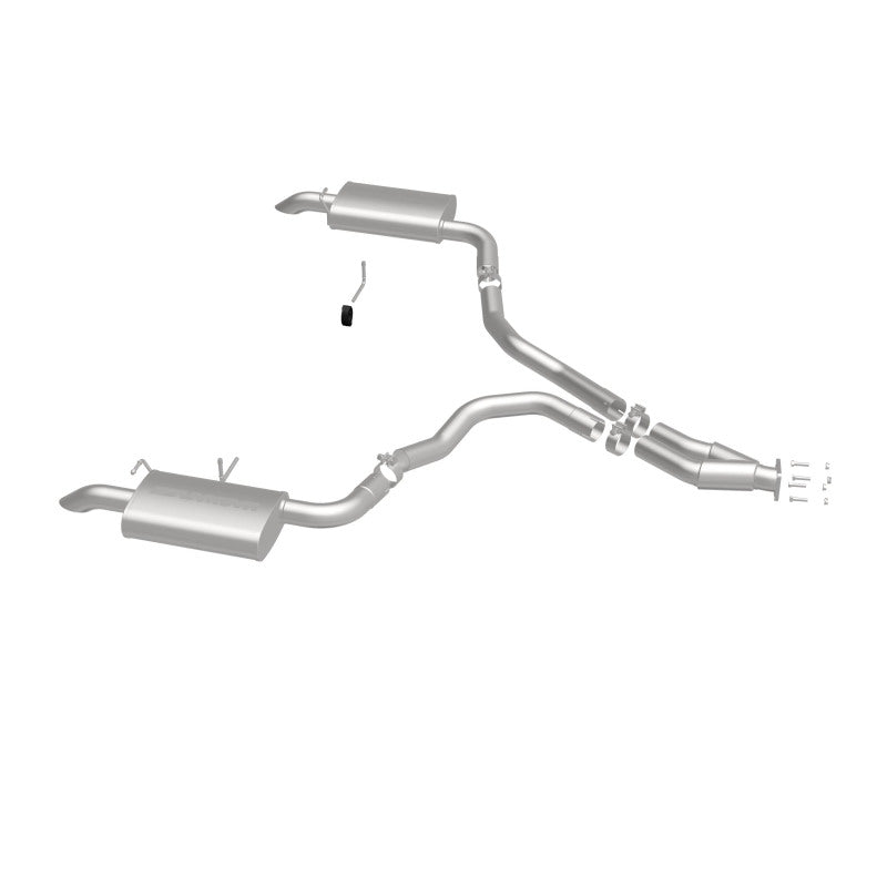 Magnaflow 16710 - MAG16710 - MagnaFlow 75-79 Chevy Corvette V8 5.7L Dual Split Rear Exit Stainless Cat-Back Perf Exhaust - Shipped in Europe - Tuningsupply.com