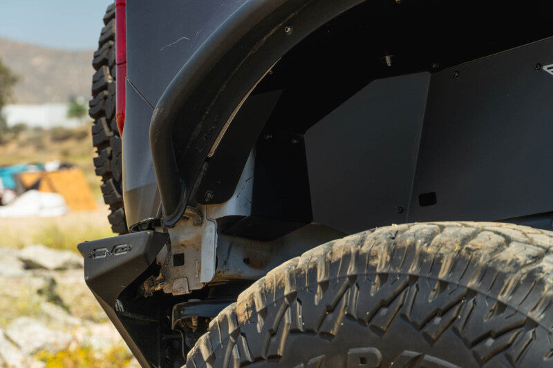 DV8 Offroad INFEND-08RB - DVEINFEND-08RB - DV8 Offroad 21-25 Ford Bronco Rear Aluminum Inner Fenders - Black - Shipped in Europe - Tuningsupply.com