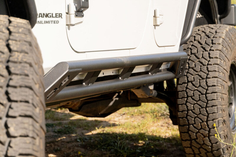 DV8 Offroad SRJK-07 - DVESRJK-07 - DV8 Offroad 2007-2018 Jeep Wrangler JK 4-Door Rock Sliders - Shipped in Europe - Tuningsupply.com