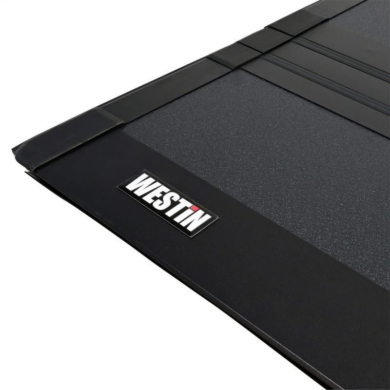 Westin 19-40285 - WES19-40285 - Westin 22-25 Toyota Tundra w/Cargo Mgmt 5ft. 7in. Bed Hard Tri-Fold Tonneau Cover - Black - Shipped in Europe - Tuningsupply.com