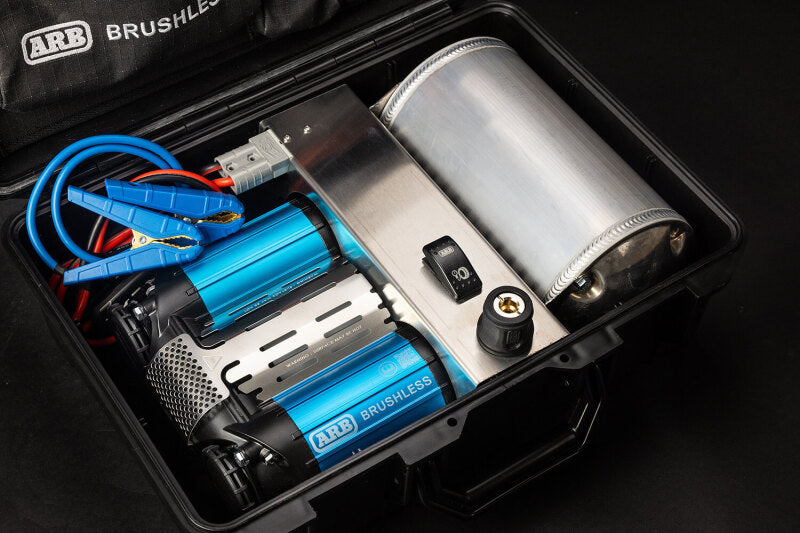 ARB CKBLTP12 - ARBCKBLTP12 - ARB Portable 12V Brushless Twin Compressor - Shipped in Europe - Tuningsupply.com