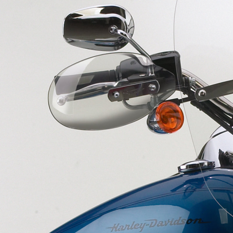 National Cycle N5541 - NATN5541 - National Cycle 089-09 Harley FXST/96-13 FLHT/FLTR/09-17 FLHR/87-23 FLSCT Hand Deflectors-Lt Tint - Shipped in Europe - Tuningsupply.com
