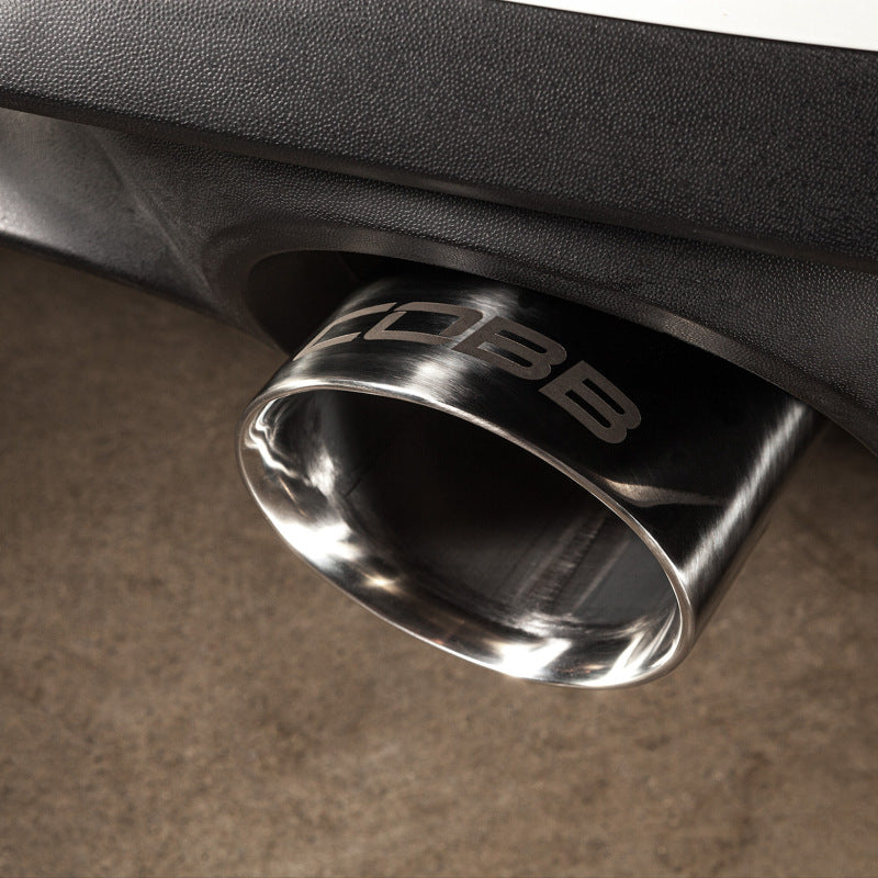 COBB 5V4100 - COBB5V4100 - Cobb 22-23 Volkswagen Golf GTI MK8 Stainless Steel Cat-Back Exhaust - Shipped in Europe - Tuningsupply.com