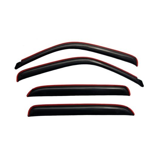 AVS 194355 - AVS194355 - AVS 02-06 Cadillac Escalade EXT Ventvisor In-Channel Front & Rear Window Deflectors 4pc - Smoke - Shipped in Europe - Tuningsupply.com