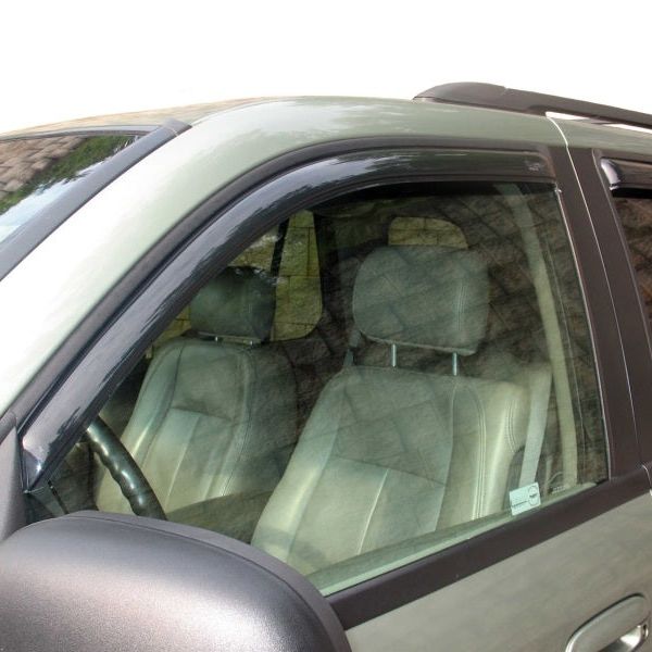 AVS 194733 - AVS194733 - AVS 02-09 Chevy Trailblazer Ventvisor In-Channel Front & Rear Window Deflectors 4pc - Smoke - Shipped in Europe - Tuningsupply.com