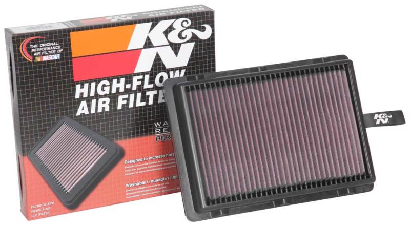 K&N Engineering 33-5046 - KNN33-5046 - K&N 2016 Hyundai Tucson L4-2.0L F/I Replacement Drop In Air Filter - Shipped in Europe - Tuningsupply.com