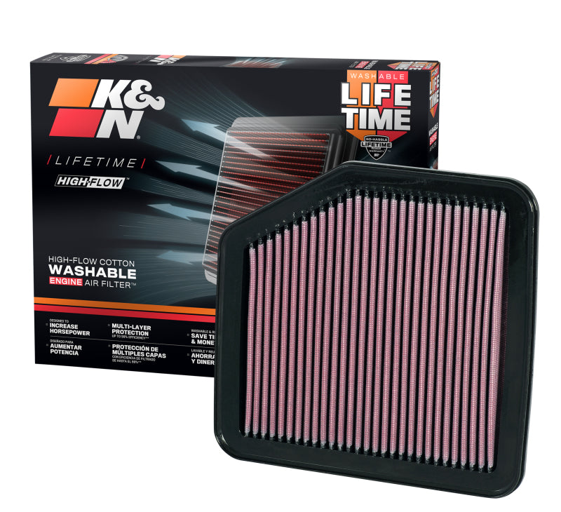 K&N Engineering 33-2345 - KNN33-2345 - K&N Lexus IS 350 Drop In Air Filter - Shipped in Europe - Tuningsupply.com