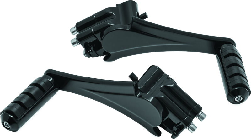 Kuryakyn 7059 - KUR7059 - Kuryakyn Adjustable Passenger Pegs With ISO Small Pegs 10 and Up Black - Shipped in Europe - Tuningsupply.com