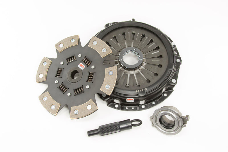 Competition Clutch P5152-1620 - COMP5152-1620 - Competition Clutch 03-06 Mitsubishi Lancer Evo 7/8/9 Stage 4 - 6 Pad Ceramic Clutch Kit - Shipped in Europe - Tuningsupply.com