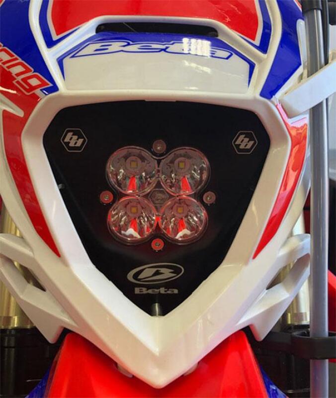 Baja Designs 497050AC - BAJ497050AC - Baja Designs Squadron Pro Headlight Kit (A/C) - Beta RR 2-Stroke 2020-on 125RR/200RR/250RR/300RR/RX - Shipped in Europe - Tuningsupply.com