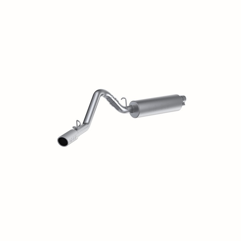 MBRP PS5512AL - MBRPS5512AL - MBRP 1997-1999 Jeep Wrangler (TJ) Inline-4 2.5L Inline-6 4.0L Cat Back Single - Shipped in Europe - Tuningsupply.com