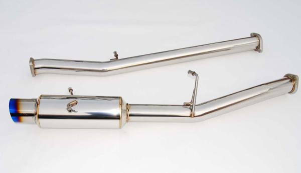 Invidia - INVHS02SW1GRT - Invidia 02-07 WRX/STi 76mm N1 RACING Titanium Tip Cat-back Exhaust - Shipped in Europe - Tuningsupply.com