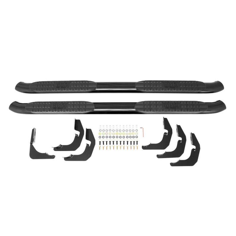 Westin 21-23935 - WES21-23935 - Westin 2015-2018 Ford F-150 SuperCab PRO TRAXX 4 Oval Nerf Step Bars - Black - Shipped in Europe - Tuningsupply.com